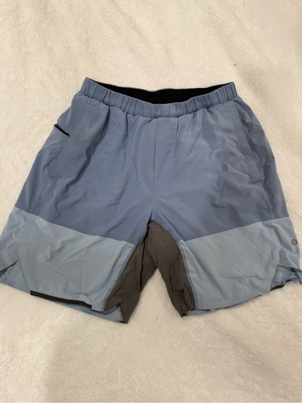 lululemon Men’s lined running shorts Sz M